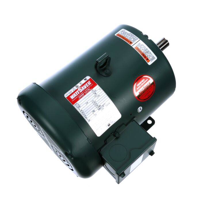 Special Voltage Motor, 1.50 HP, 3 Ph, 60 Hz, 575 V, 1200 RPM, 182T Frame, TEFC