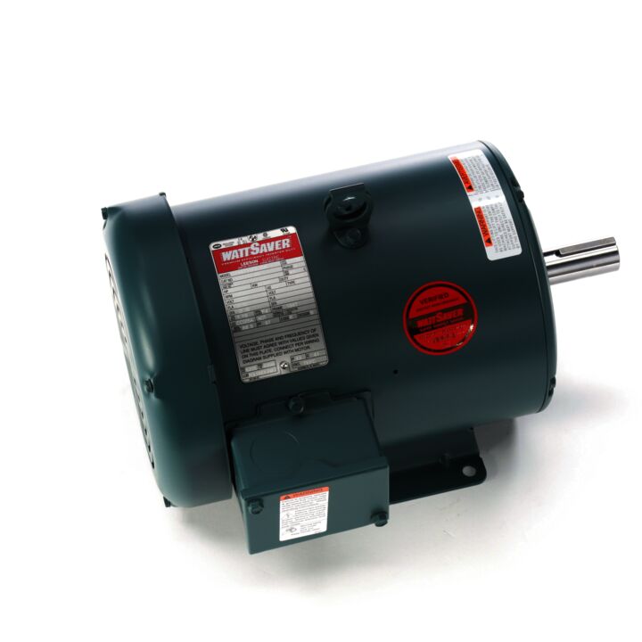Special Voltage Motor, 2 HP, 3 Ph, 60 Hz, 575 V, 1200 RPM, 184T Frame, TEFC