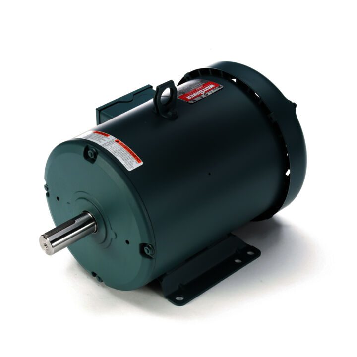 Special Voltage Motor, 2 HP, 3 Ph, 60 Hz, 575 V, 1200 RPM, 184T Frame, TEFC
