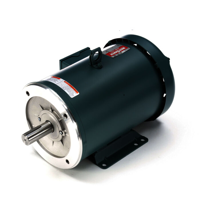 General Purpose Motor, 7.50 & 5 HP, 3 Ph, 60 & 50 Hz, 230/460 & 190/380 V, 3600 & 3000 RPM, 184TC Frame, TEFC