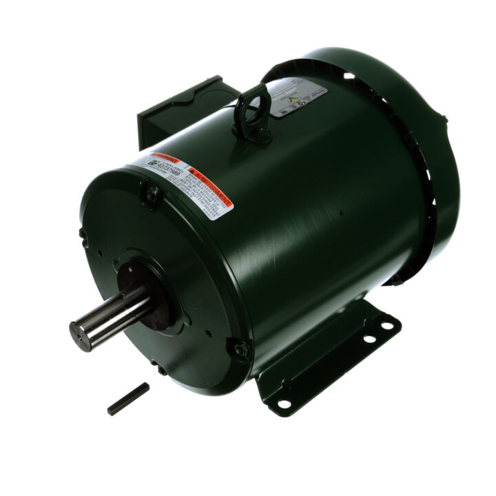 Agricultural Motor, 3 HP, 3 Ph, 60 Hz, 230/460 V, 1800 RPM, 182T Frame, TEFC