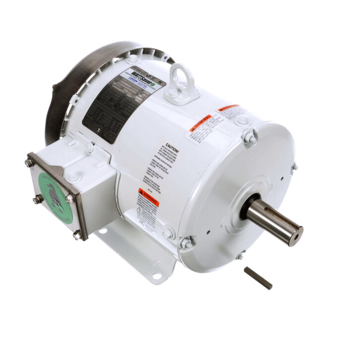 General Purpose Motor, 3 & 3 HP, 3 Ph, 60 & 50 Hz, 208-230/460 & 190/380 V, 3600 & 3000 RPM, 182T Frame, TEFC