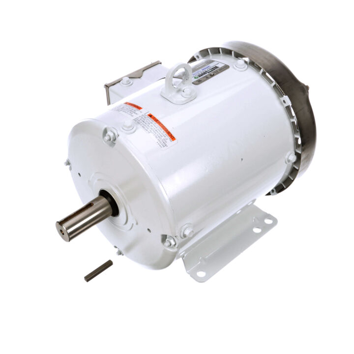 General Purpose Motor, 3 & 3 HP, 3 Ph, 60 & 50 Hz, 208-230/460 & 190/380 V, 3600 & 3000 RPM, 182T Frame, TEFC