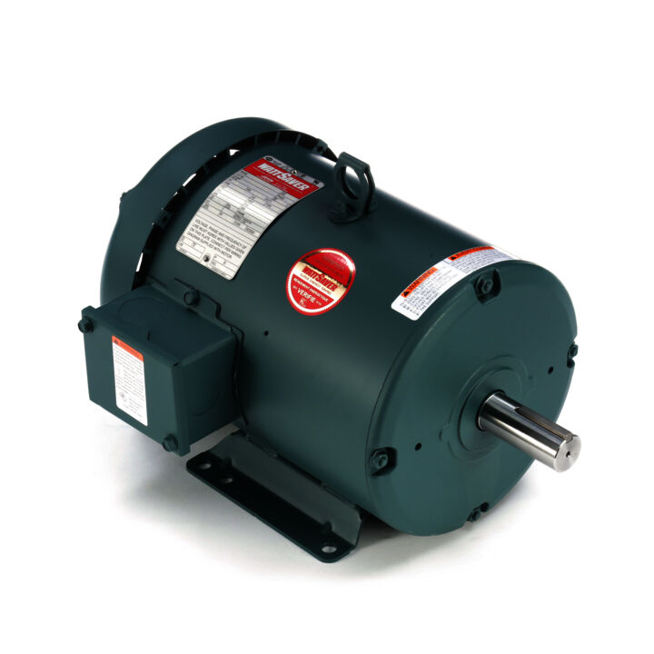 Special Voltage Motor, 7.50 HP, 3 Ph, 60 Hz, 575 V, 1800 RPM, 213T Frame, TEFC