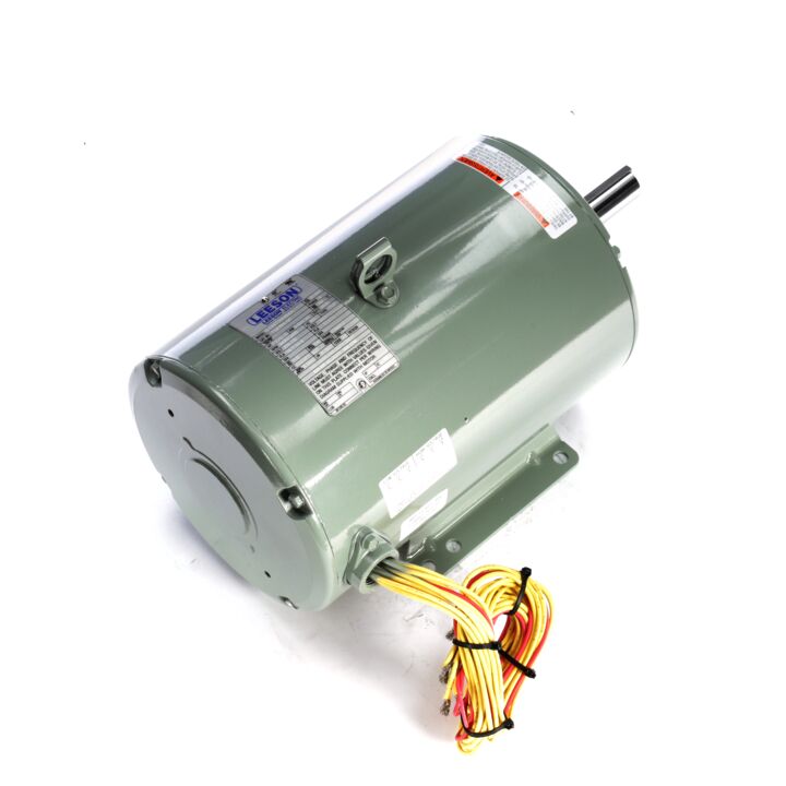 Crop Dryer Motor, 7.50 & 10.50 HP, 3 Ph, 60 & 60 Hz, 230/460 & 208-230/460 V, 3600 & 3600 RPM, 184TZ Frame, TEAO