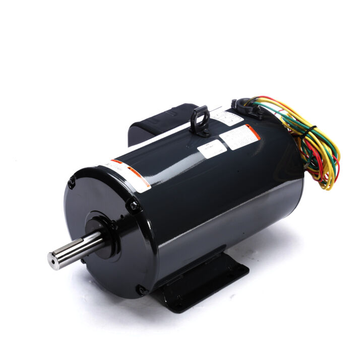 Crop Dryer Motor, 5 & 7 HP, 1 Ph, 60 & 60 Hz, 230 & 230 V, 3600 & 3600 RPM, 182TZ Frame, TEAO