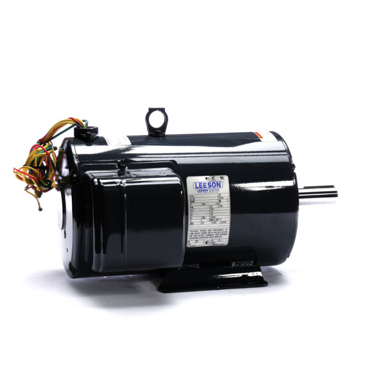 Crop Dryer Motor, 5 & 7 HP, 1 Ph, 60 & 60 Hz, 230 & 230 V, 3600 & 3600 RPM, 182TZ Frame, TEAO