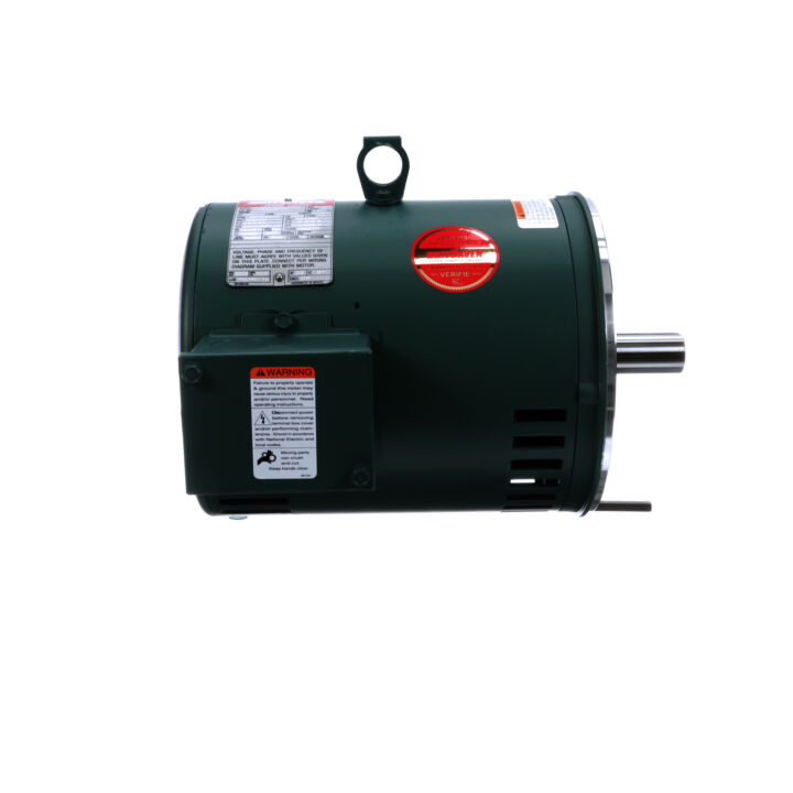 General Purpose Motor, 5 & 3 HP, 3 Ph, 60 & 50 Hz, 230/460 & 190/380 V, 3600 & 3000 RPM, 182TC Frame, DP