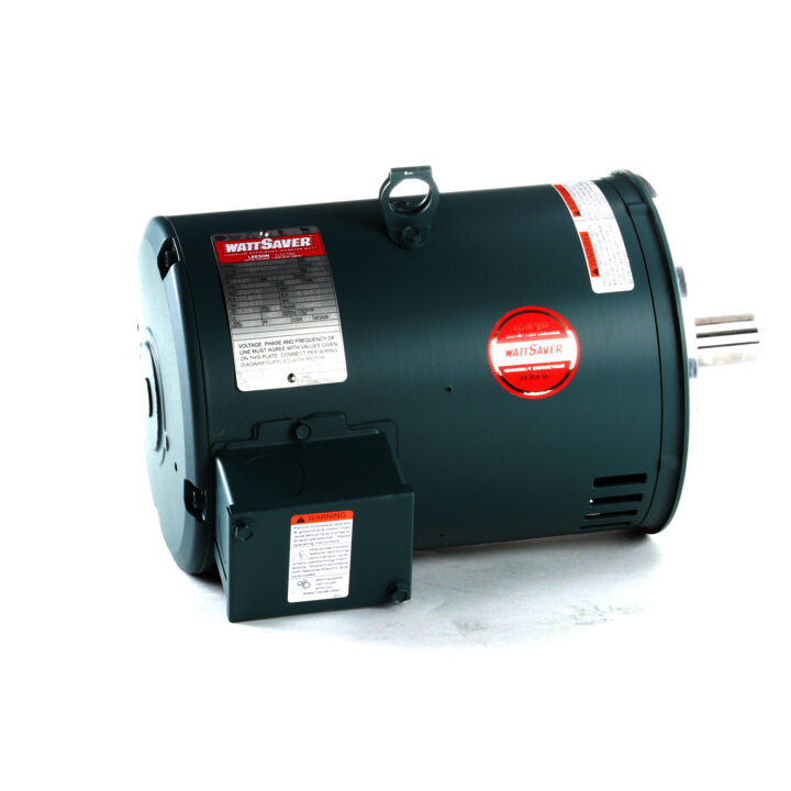 General Purpose Motor, 7.50 & 5 HP, 3 Ph, 60 & 50 Hz, 230/460 & 190/380 V, 3600 & 3000 RPM, 184TC Frame, DP