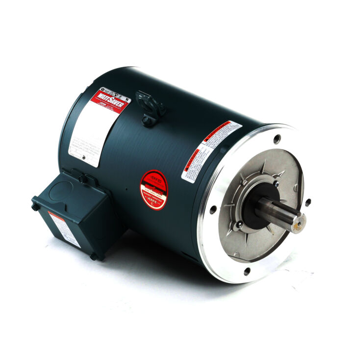 General Purpose Motor, 2 & 1.50 HP, 3 Ph, 60 & 50 Hz, 230/460 & 190/380 V, 1200 & 1000 RPM, 184TC Frame, DP