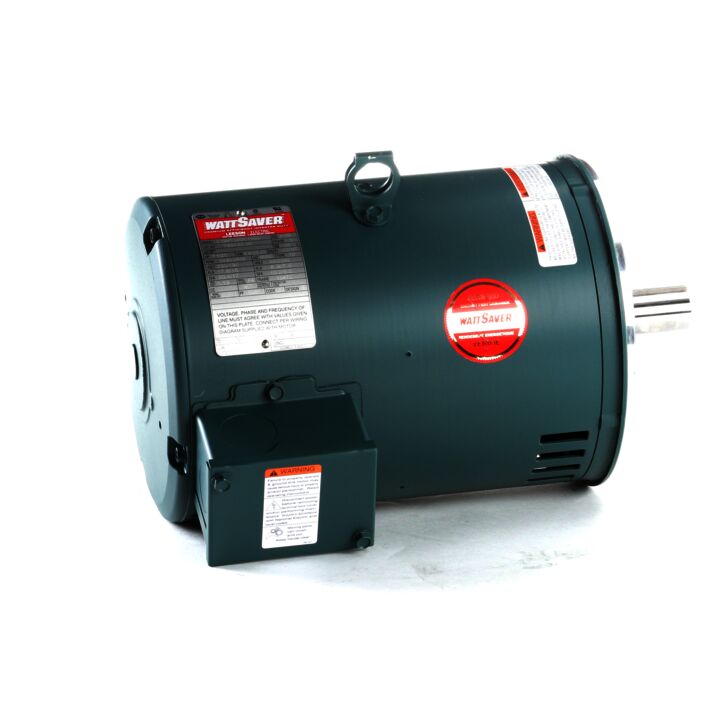 General Purpose Motor, 7.50 & 5 HP, 3 Ph, 60 & 50 Hz, 230/460 & 190/380 V, 3600 & 3000 RPM, 184TC Frame, DP