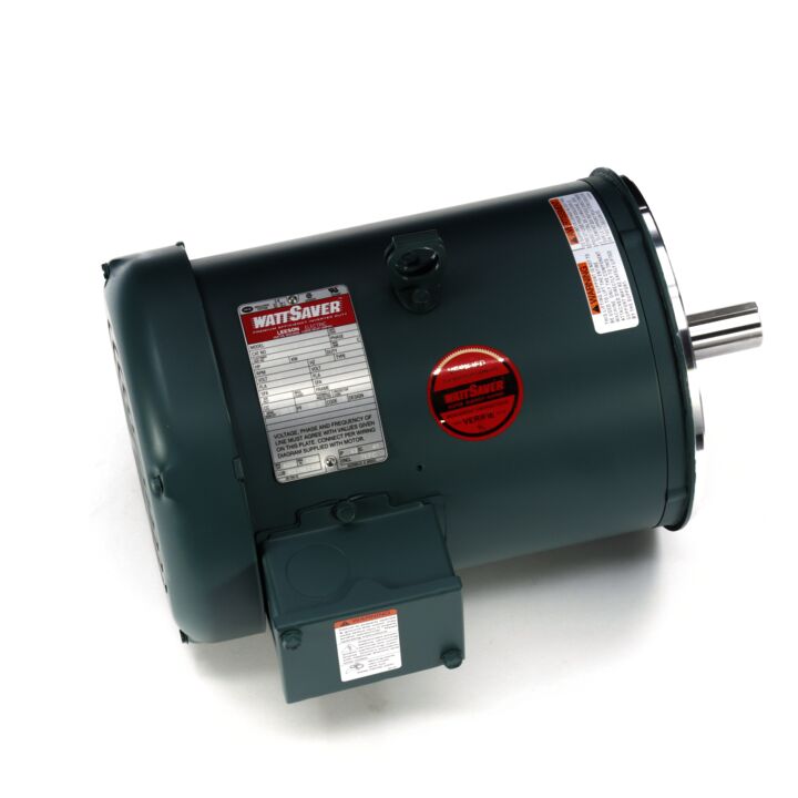 General Purpose Motor, 2 HP, 3 Ph, 60 Hz, 230/460 V, 1200 RPM, 184TC Frame, TEFC