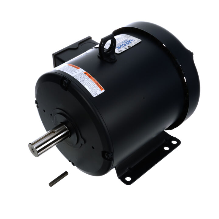 General Purpose Motor, 1 HP, 3 Ph, 60 Hz, 230/460 V, 900 RPM, 182T Frame, TEFC