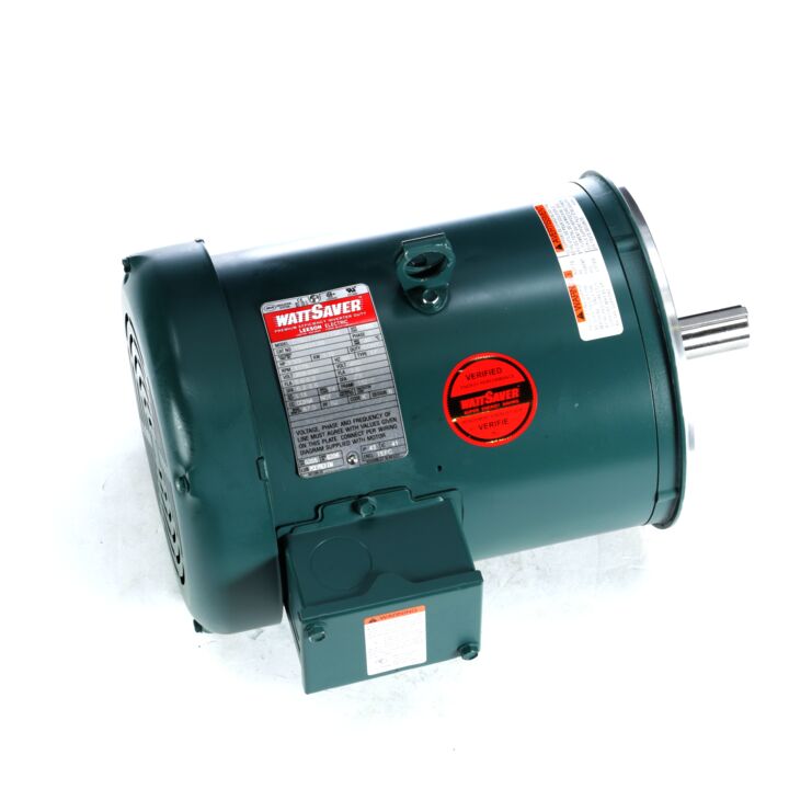General Purpose Motor, 1.50 HP, 3 Ph, 60 Hz, 208-230/460 V, 1200 RPM, 182TC Frame, TEFC