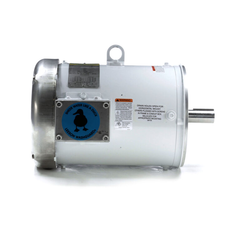 General Purpose Motor, 5 & 3 HP, 3 Ph, 60 & 50 Hz, 230/460 & 190/380 V, 3600 & 3000 RPM, 184TC Frame, TEFC