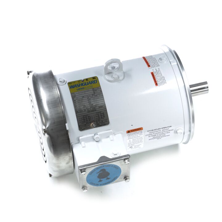 General Purpose Motor, 5 & 3 HP, 3 Ph, 60 & 50 Hz, 230/460 & 190/380 V, 3600 & 3000 RPM, 184TC Frame, TEFC