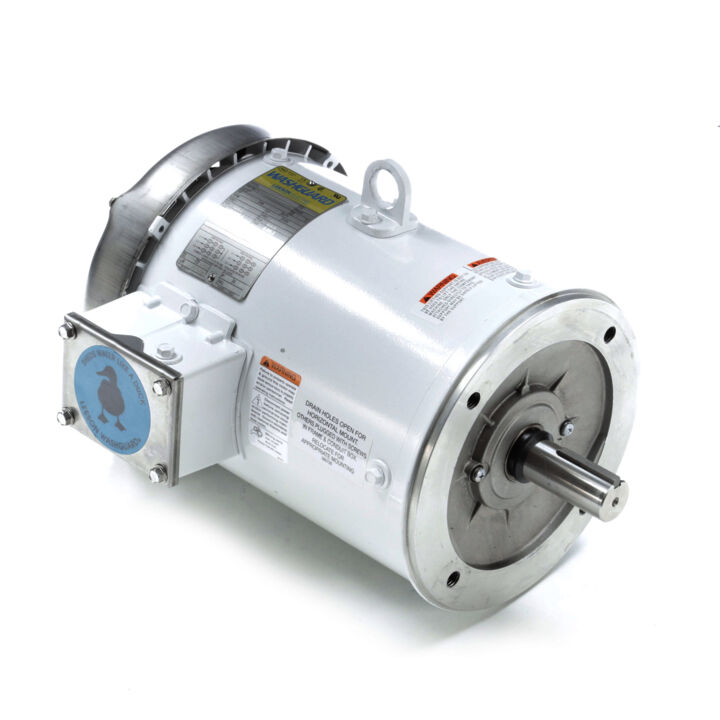 General Purpose Motor, 5 & 3 HP, 3 Ph, 60 & 50 Hz, 230/460 & 190/380 V, 3600 & 3000 RPM, 184TC Frame, TEFC