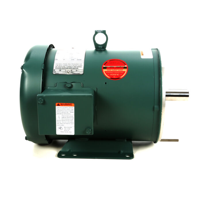 General Purpose Motor, 1.50 HP, 3 Ph, 60 Hz, 230/460 V, 1200 RPM, 182TC Frame, TEFC