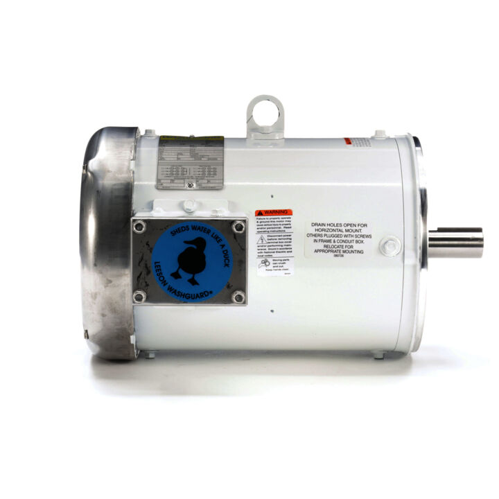 General Purpose Motor, 5 & 3 HP, 3 Ph, 60 & 50 Hz, 230/460 & 190/380 V, 1800 & 1500 RPM, 184TC Frame, TEFC