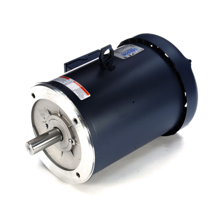 General Purpose Motor, 5 & 3 HP, 3 Ph, 60 & 50 Hz, 208-230/460 & 190/380 V, 3600 & 3000 RPM, 184TC Frame, TEFC