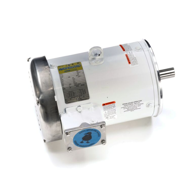 General Purpose Motor, 5 & 3 HP, 3 Ph, 60 & 50 Hz, 230/460 & 190/380 V, 1800 & 1500 RPM, 184TC Frame, TEFC