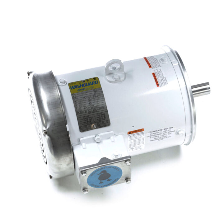 General Purpose Motor, 5 & 3 HP, 3 Ph, 60 & 50 Hz, 230/460 & 190/380 V, 3600 & 3000 RPM, 184TC Frame, TEFC