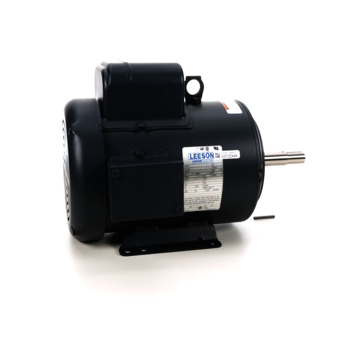 Close-Coupled Pump Motor, 3 HP, 1 Ph, 60 Hz, 220 V, 3600 RPM, 182JM Frame, TEFC