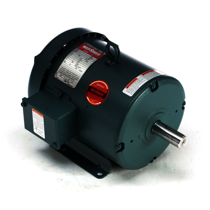 Special Voltage Motor, 3 HP, 3 Ph, 60 Hz, 208/416 V, 1800 RPM, 182T Frame, TEFC