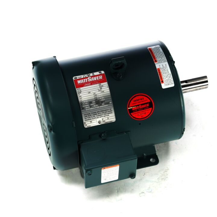 Special Voltage Motor, 3 HP, 3 Ph, 60 Hz, 208/416 V, 1800 RPM, 182T Frame, TEFC