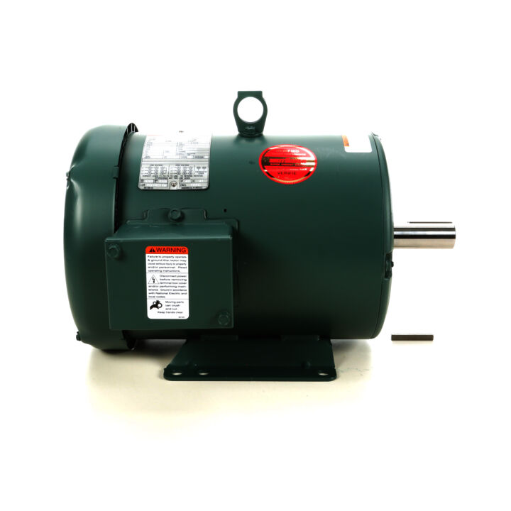 Special Voltage Motor, 5 HP, 3 Ph, 60 Hz, 200-208/400-416 V, 1800 RPM, 184T Frame, TEFC