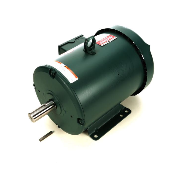 Special Voltage Motor, 5 HP, 3 Ph, 60 Hz, 200-208/400-416 V, 1800 RPM, 184T Frame, TEFC