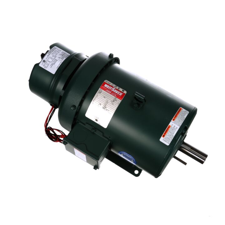 Brake Motor, 2 HP, 3 Ph, 60 Hz, 230/460 V, 1200 RPM, 184T Frame, TEFC