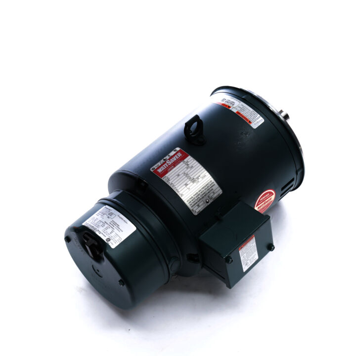 Brake Motor, 3 HP, 3 Ph, 60 Hz, 230/460 V, 1800 RPM, 182TC Frame, DP