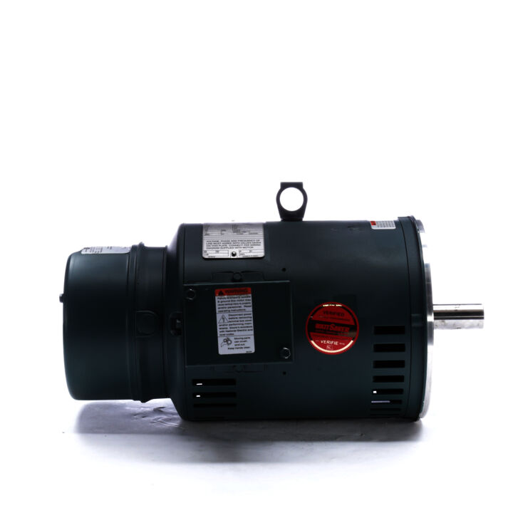 Brake Motor, 3 HP, 3 Ph, 60 Hz, 230/460 V, 1800 RPM, 182TC Frame, DP