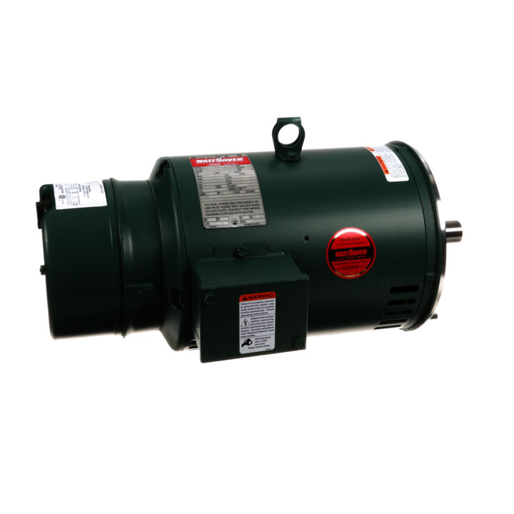 Brake Motor, 5 HP, 3 Ph, 60 Hz, 230/460 V, 1800 RPM, 184TC Frame, DP