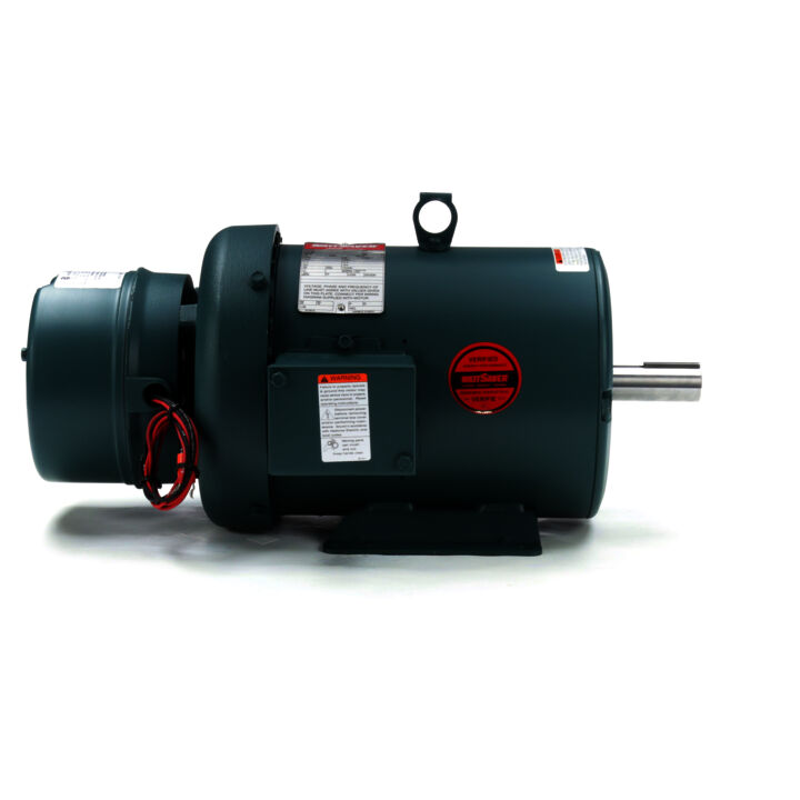 Brake Motor, 5 HP, 3 Ph, 60 Hz, 230/460 V, 1800 RPM, 184T Frame, TEFC