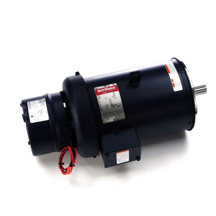 Brake Motor, 5 HP, 3 Ph, 60 Hz, 230/460 V, 1800 RPM, 184TC Frame, TEFC