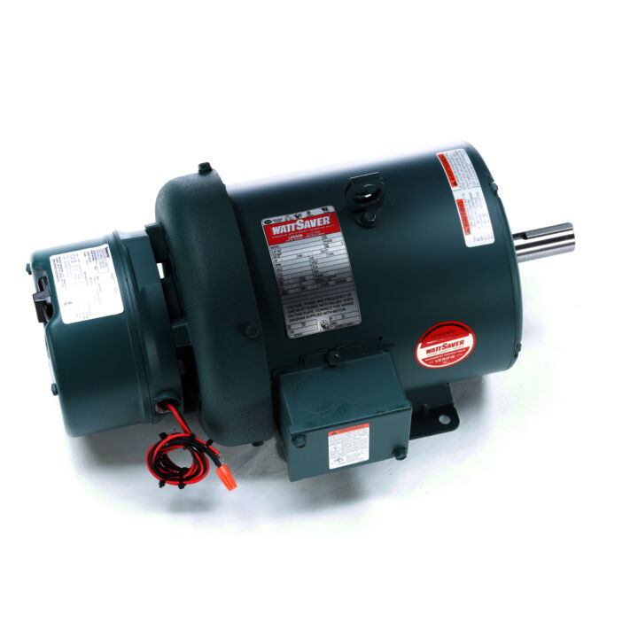 Brake Motor, 3 HP, 3 Ph, 60 Hz, 230/460 V, 1800 RPM, 182T Frame, TEFC