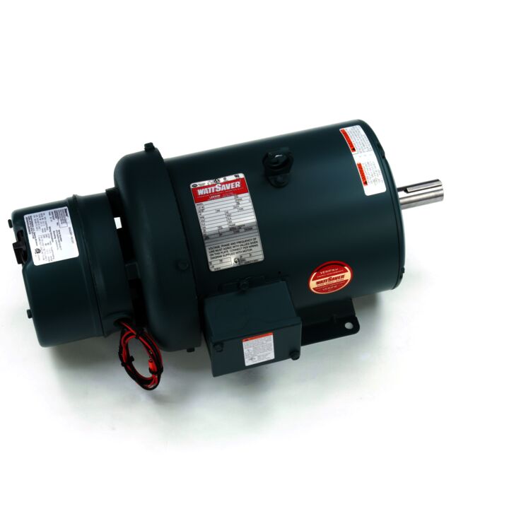 Brake Motor, 5 HP, 3 Ph, 60 Hz, 230/460 V, 1800 RPM, 184T Frame, TEFC