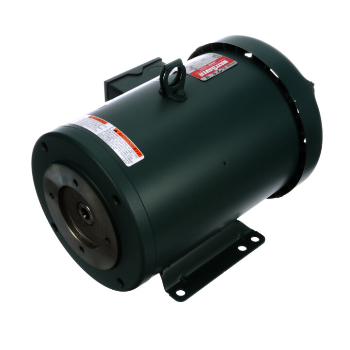 Hydraulic Motor, 5 & 3 HP, 3 Ph, 60 & 50 Hz, 230/460 & 190/380 V, 1800 & 1500 RPM, 184TZ Frame, TEFC