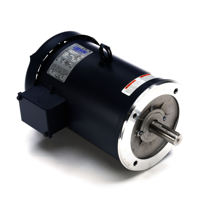 General Purpose Motor, 7.50 & 5 HP, 3 Ph, 60 & 50 Hz, 230/460 & 190/380 V, 3600 & 3000 RPM, 184TC Frame, TEFC