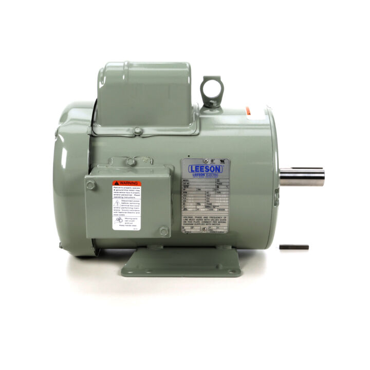 Crop Dryer Motor, 3 HP, 1 Ph, 60 Hz, 115/208-230 V, 3600 RPM, 182T Frame, TEFC