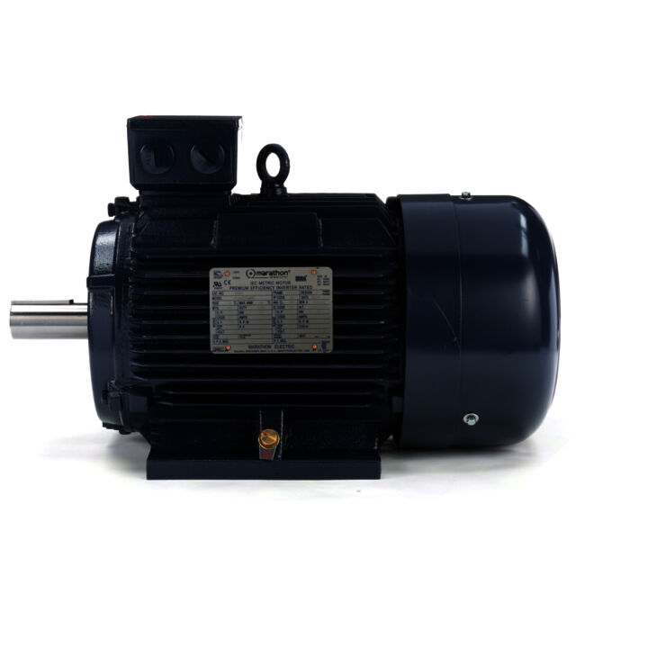 Cast Iron Motor, 7.50 & 5 HP, 3 Ph, 60 & 50 Hz, 230/460 & 200/400 V, 1200 & 1000 RPM, 132M Frame, TEFC