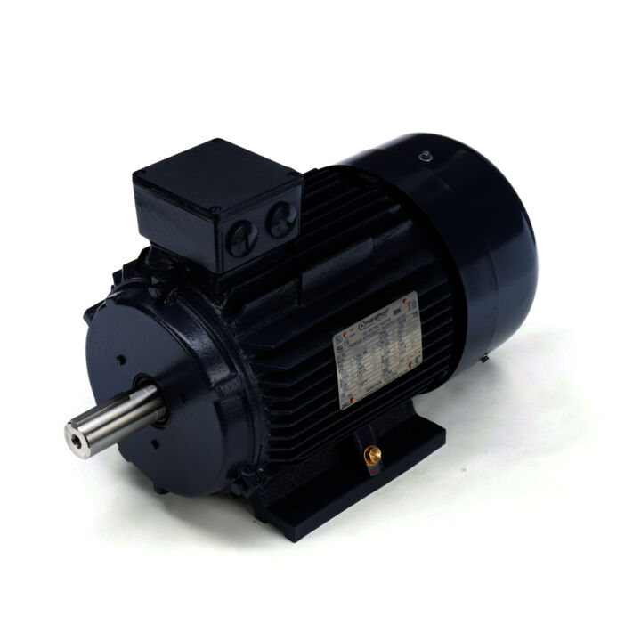 Cast Iron Motor, 7.50 & 5 HP, 3 Ph, 60 & 50 Hz, 230/460 & 200/400 V, 1200 & 1000 RPM, 132M Frame, TEFC