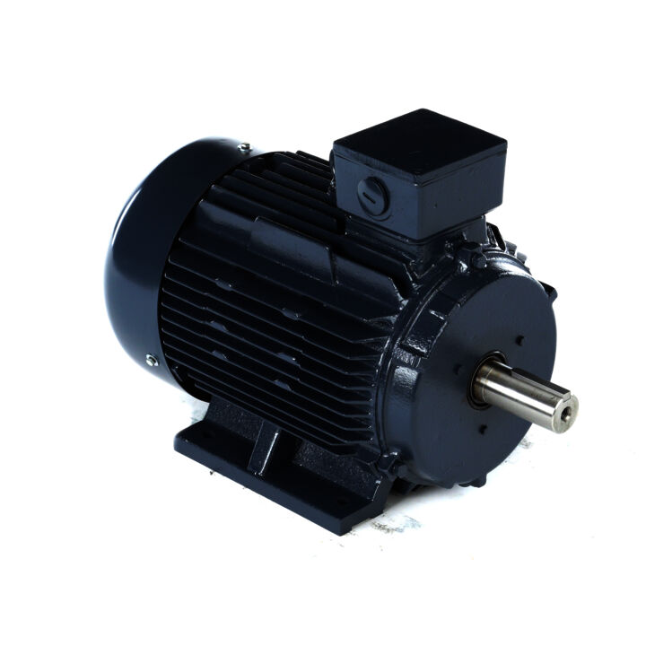 Cast Iron Motor, 10 HP, 3 Ph, 60 Hz, 575 V, 1800 RPM, 132M Frame, TEFC