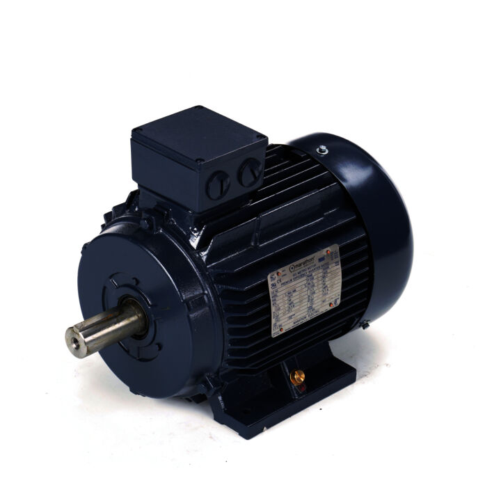 Cast Iron Motor, 7.50 & 5 HP, 3 Ph, 60 & 50 Hz, 230/460 & 200/400 V, 3600 & 3000 RPM, 132S Frame, TEFC