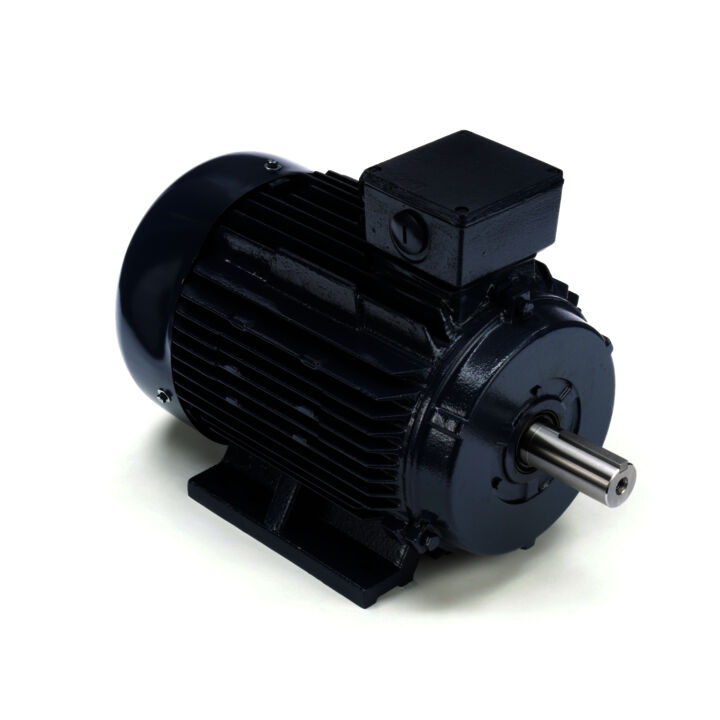 Cast Iron Motor, 10 & 7.50 HP, 3 Ph, 60 & 50 Hz, 230/460 & 200/400 V, 3600 & 3000 RPM, 132S Frame, TEFC