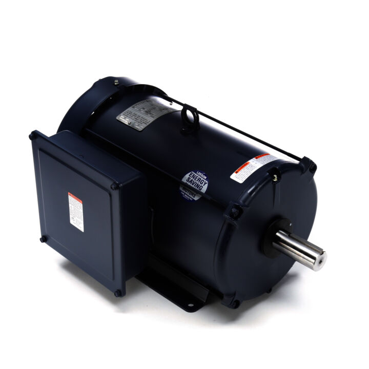 General Purpose Motor, 7.50 HP, 1 Ph, 60 Hz, 230 V, 1800 RPM, 215T Frame, TEFC