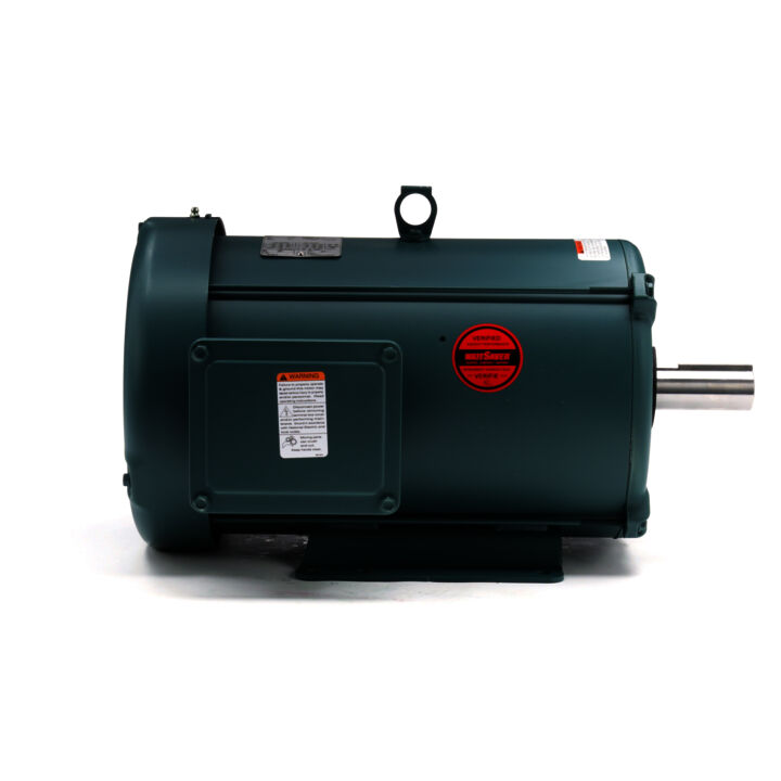 Air Compressor Motor, 10 & 10 HP, 3 Ph, 60 & 50 Hz, 230/460 & 190/380 V, 1800 & 1500 RPM, 215T Frame, TEFC