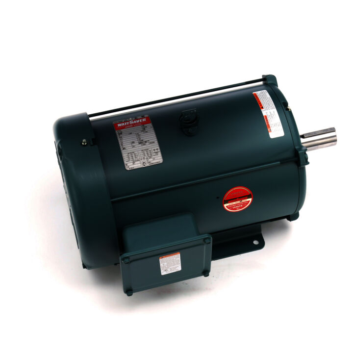 Air Compressor Motor, 10 & 10 HP, 3 Ph, 60 & 50 Hz, 230/460 & 190/380 V, 1800 & 1500 RPM, 215T Frame, TEFC